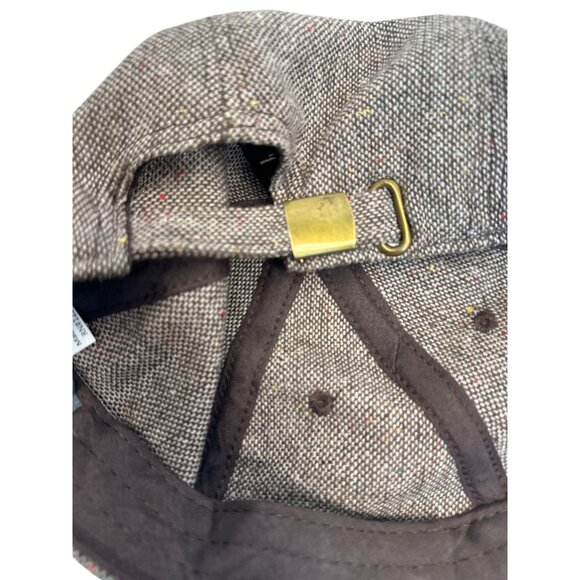 San Diego Hat Company Newsboy Cap Tweed Brown Adjustable Size - Picture 6 of 9